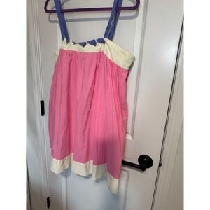 Disco‎ Honey Baybrook Dress Pink White Blue Sleeveless Mini Summer Cute